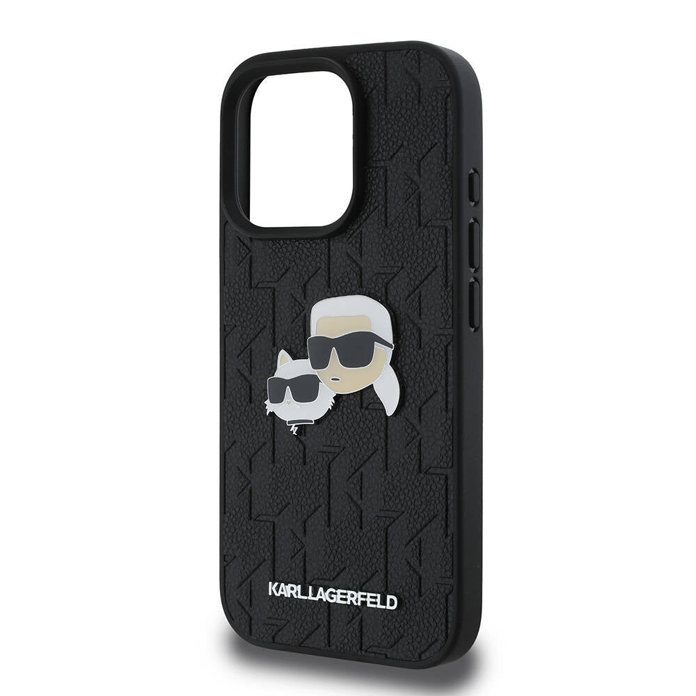 Karl Lagerfeld iPhone 16 Pro Orjinal Lisanslı K&C Heads Monogram Pin Telefon Kılıfı - 6 Karl Lagerfeld iPhone 16 Pro Orjinal Lisanslı K&C Heads Monogram Pin Telefon Kılıfı - 6